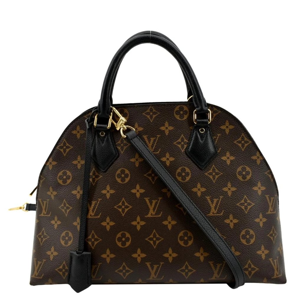 LOUIS VUITTON Alma B'N'B Monogram Canvas Shoulder Bag Brown - Picture 1 of 10